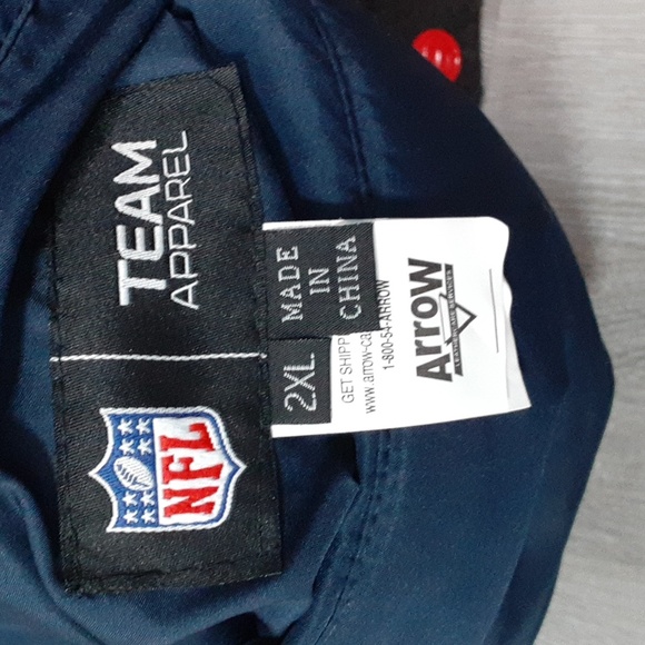 New England Patriots Varsity Reversible Wool Jacket - Picture 8 of 13